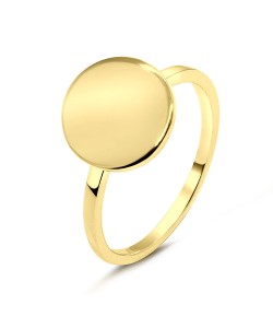 Gold Plated Silver Rings NSR-2786-A-GP